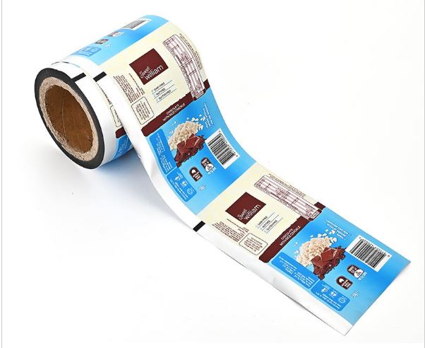 Flexible Rollstock Film For Chocolate Snacks Packaging